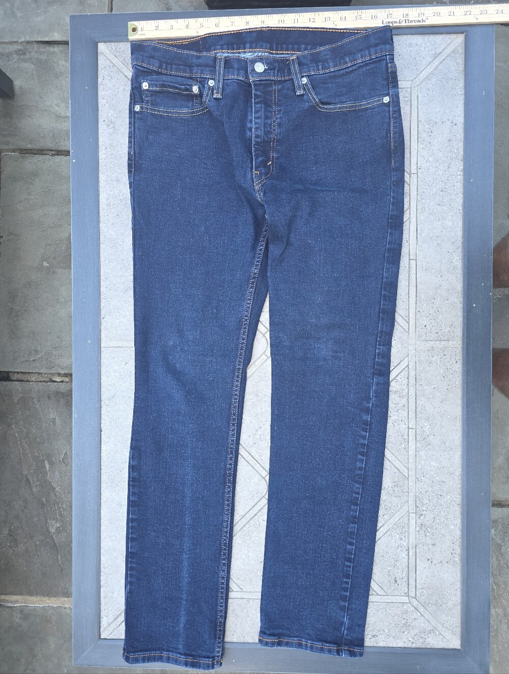 Levi's Navy 511 Jeans 34x32